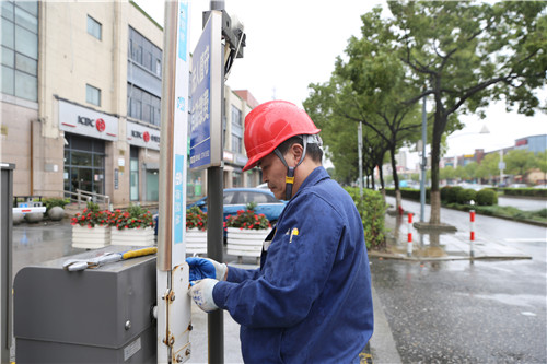 迎“妮”而上、逆風前行，企福物業人筑牢園區安全防線